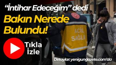 Aksaray’da 112’yi arayıp intihar edeceğini söyleyen kadın, 45 dakikalık ikna