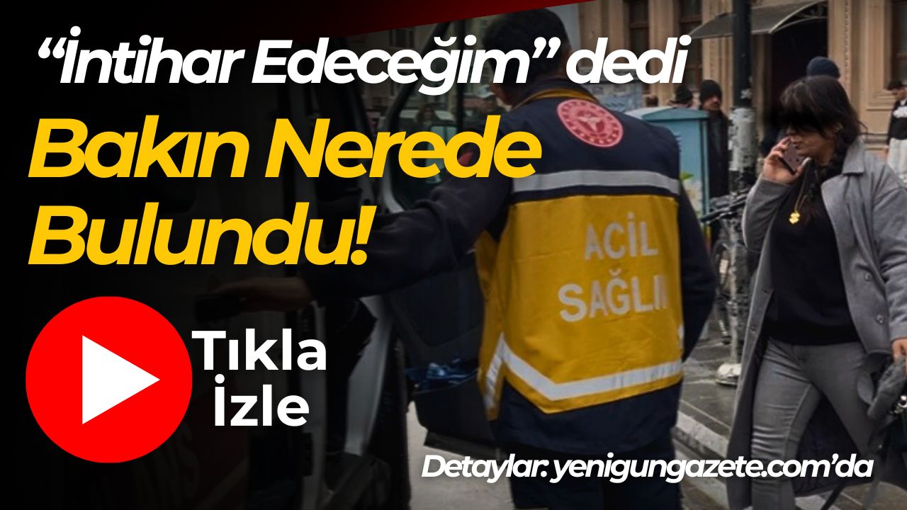 Aksaray’da 112’yi arayıp intihar edeceğini söyleyen kadın, 45 dakikalık ikna