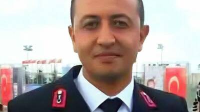 Aksaraylı jandarma astsubay Evliya İmre, Aksaray’da düzenlenen askeri törenle toprağa