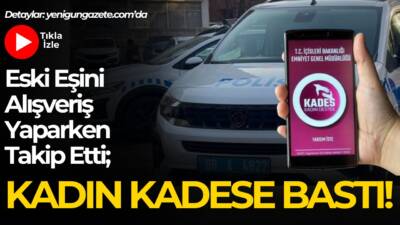 Aksaray’daki AVM’de eski eşi tarafından takip edildiğini fark eden kadın