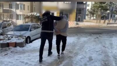 Kayseri'de Narkotik Suçlarla Mücadele Şubesi ve İstihbarat Şube Müdürlüğü ekipleri
