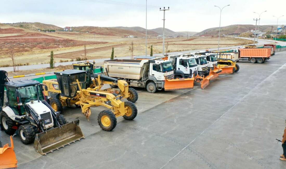 Aksaray Belediyesi, kış aylarında yaşanabilecek olumsuzluklara karşı hazırlıklarını tamamladı. Belediye