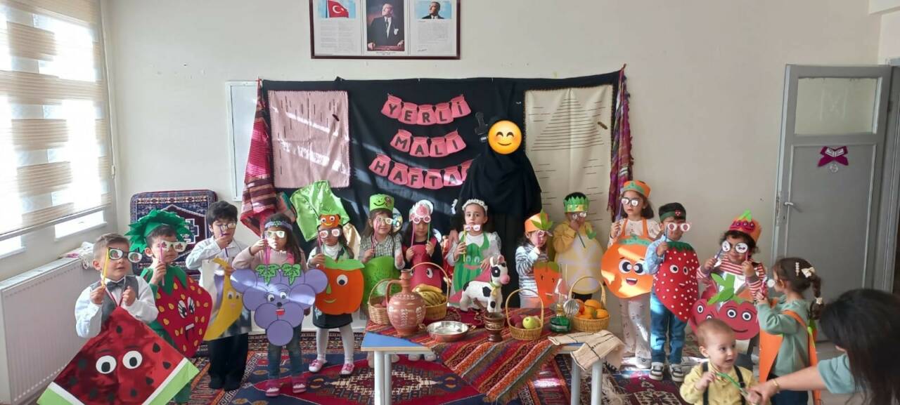 Ağaçören İlçe Müftülüğüne bağlı 4-6 yaş Kur’an Kursunda, Yerli Malı