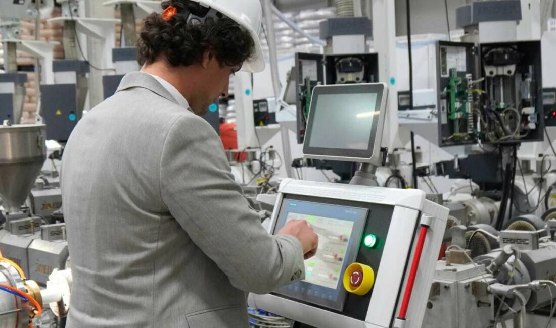 Aksaray OSB’de faaliyet gösteren Kuzeyboru, PPR tesisinin makine parkurunu tamamen