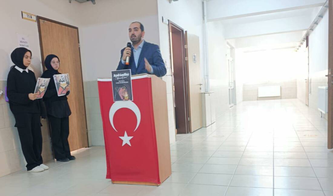 Sultanhanı İlçe Müftüsü Selman Çiloğlu, Anadolu İmam Hatip Lisesi’nde düzenlenen