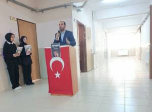 Sultanhanı İlçe Müftüsü Selman Çiloğlu, Anadolu İmam Hatip Lisesi’nde düzenlenen