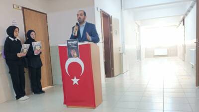 Sultanhanı İlçe Müftüsü Selman Çiloğlu, Anadolu İmam Hatip Lisesi’nde düzenlenen