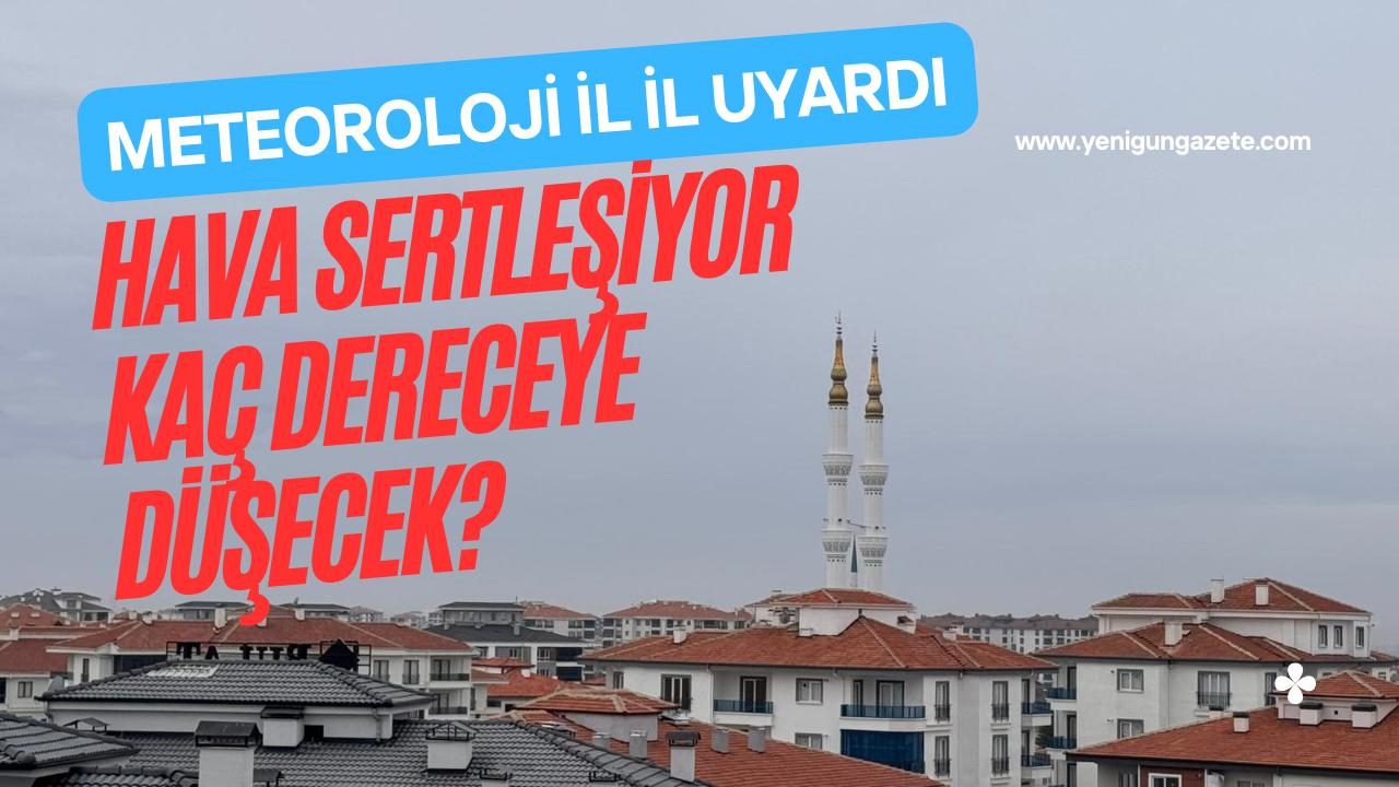 Soğuk ve yağışlı hava ne zaman etkili olacak, sıcaklıklar kaç