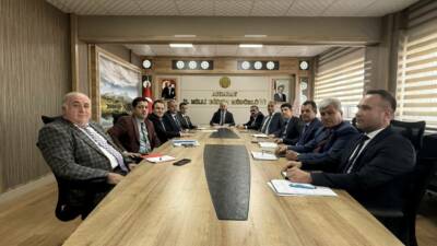 Aksaray İl Millî Eğitim Müdürü Metin Alpaslan’ın başkanlığında, birim amirlerinin