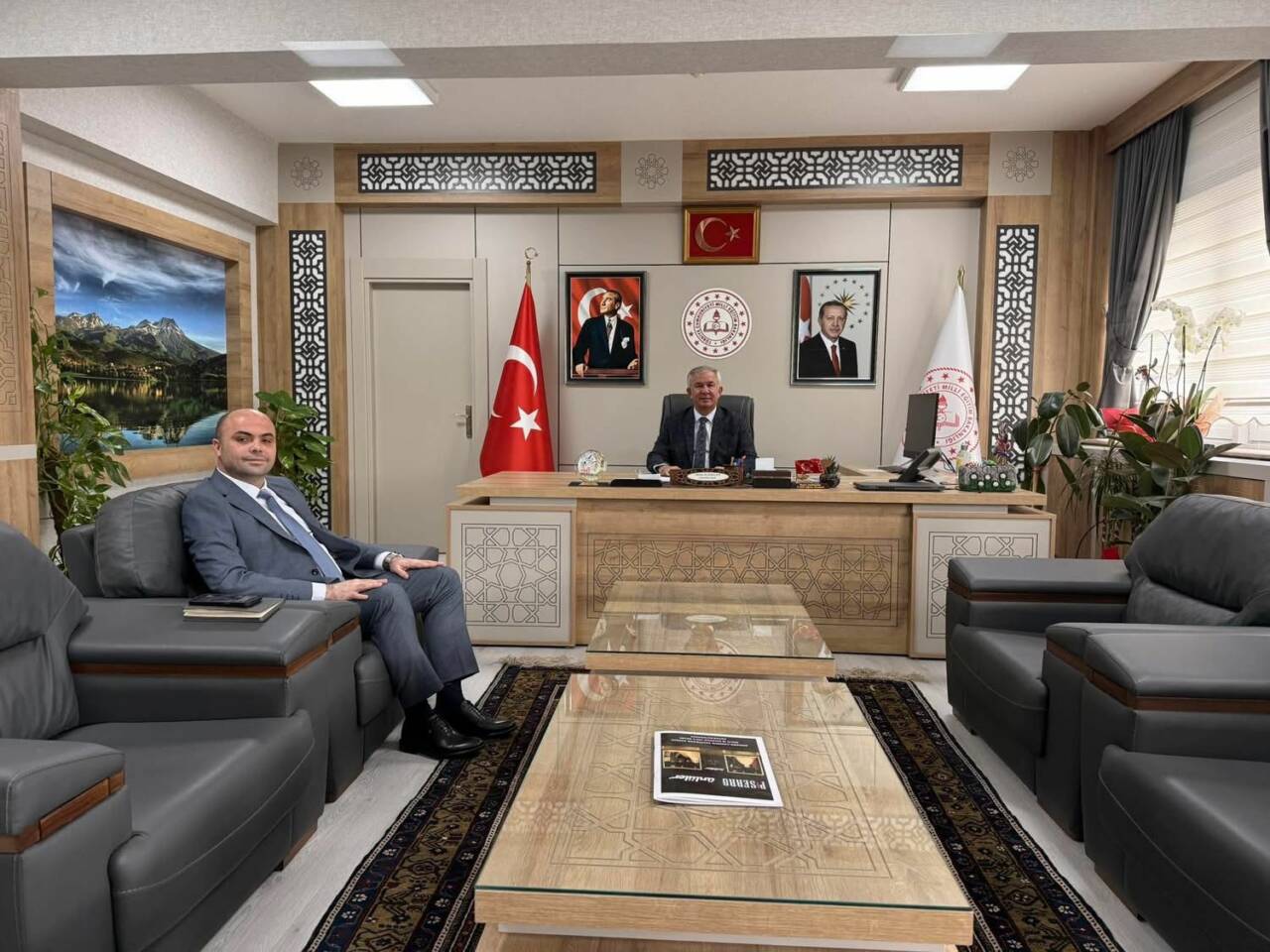 Eskil İlçe Millî Eğitim Müdürü göreve başladı; İlçe Millî Eğitim