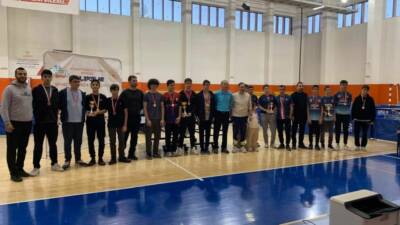 Aksaray Okul Sporları Masa Tenisi turnuvası tamamlandı. Aksaray Okul Sporları
