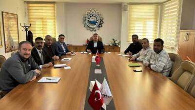 Aksaray Organize Sanayi Bölgesi’nde yürütülen çalışmaların ele alındığı haftalık istişare
