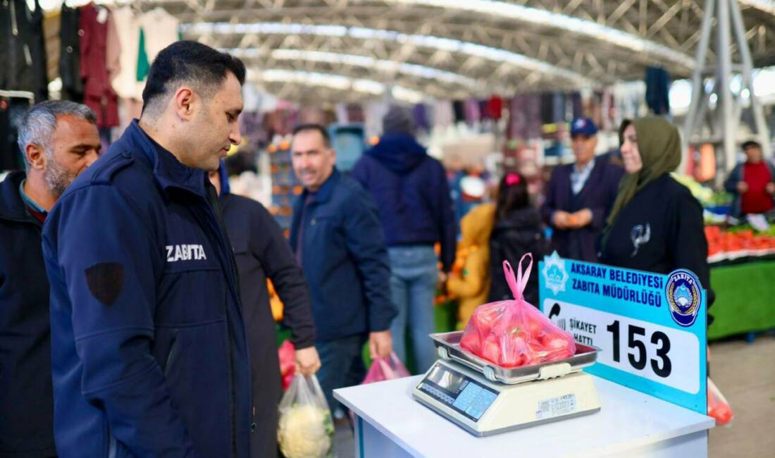 Aksaray Belediyesi, şehir genelinde vatandaşların güvenli ve düzenli hizmet alabilmesi