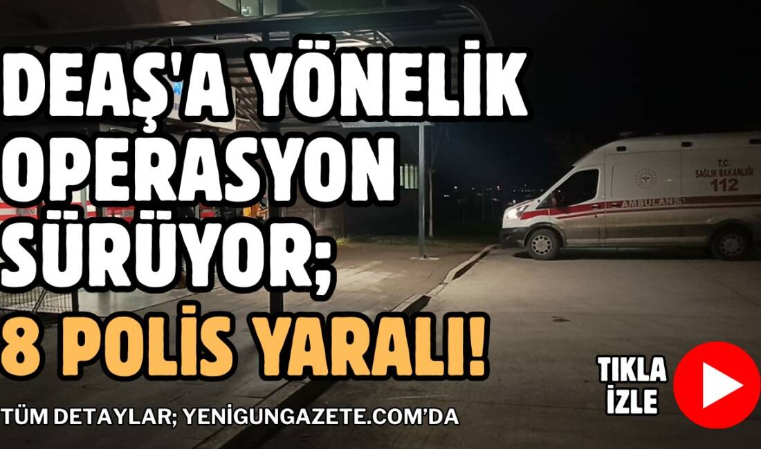 Yalova'da DEAŞ terör örgütüne yönelik düzenlenen operasyonda teröristler ile polis