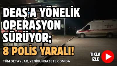 Yalova'da DEAŞ terör örgütüne yönelik düzenlenen operasyonda teröristler ile polis