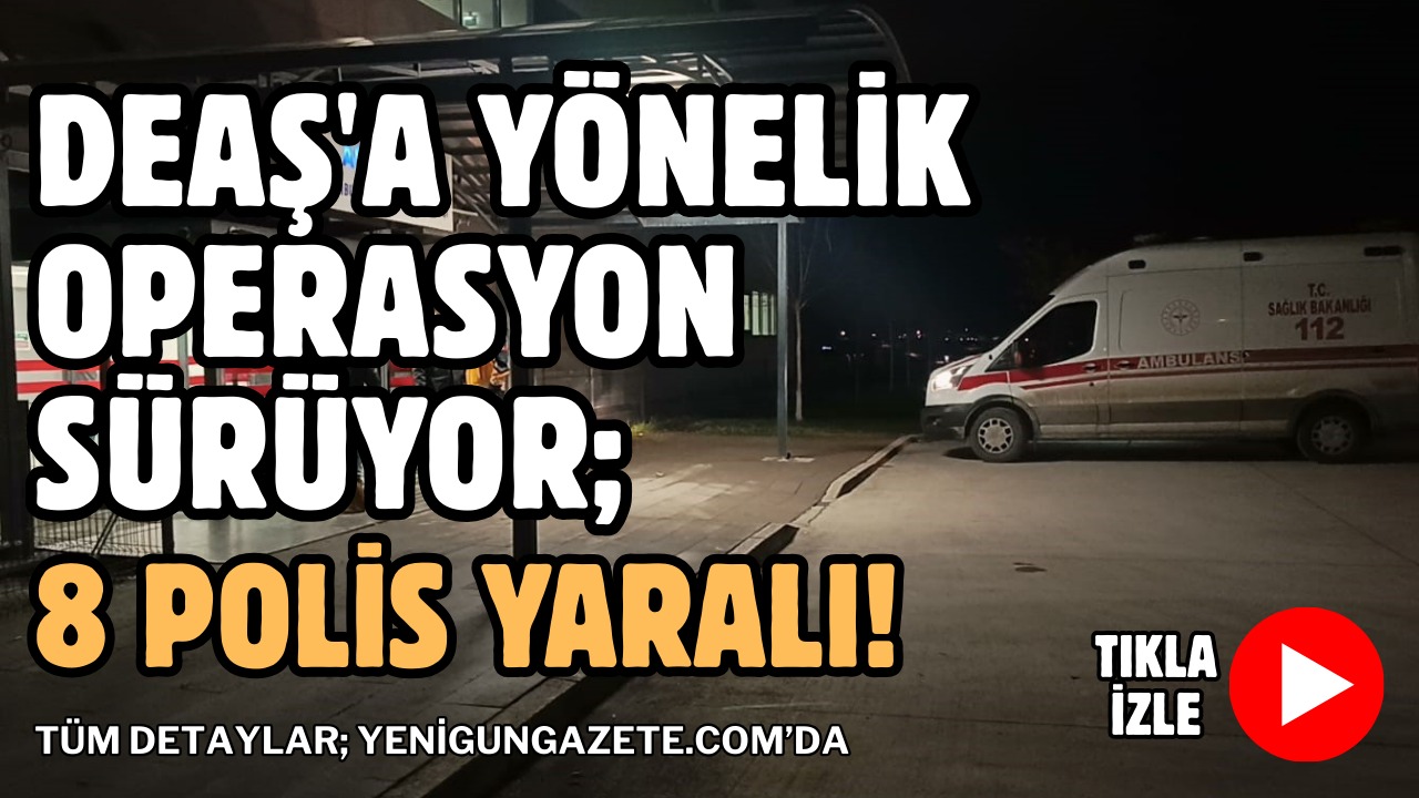 Yalova'da DEAŞ terör örgütüne yönelik düzenlenen operasyonda teröristler ile polis