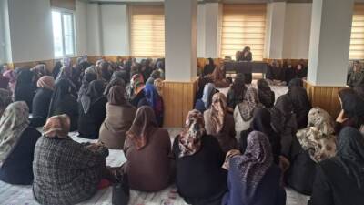 Sultanhanı İlçe Müftülüğü bünyesinde faaliyet gösteren Haticetü’l-Kübra Kız Kur’an Kursu,