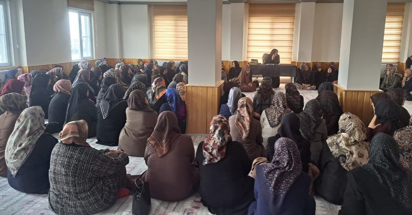 Sultanhanı İlçe Müftülüğü bünyesinde faaliyet gösteren Haticetü’l-Kübra Kız Kur’an Kursu,