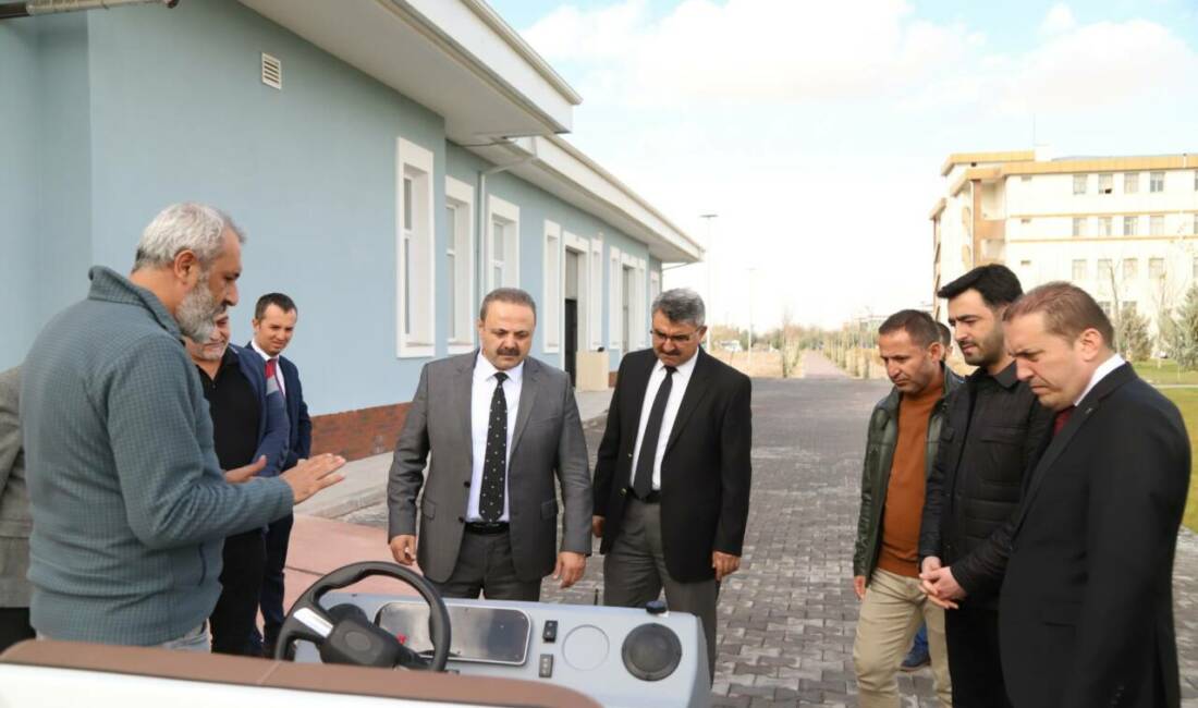 Aksaray Üniversitesi (ASÜ) Rektörü Prof. Dr. Alpay Arıbaş, ASÜ Teknik