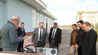 Aksaray Üniversitesi (ASÜ) Rektörü Prof. Dr. Alpay Arıbaş, ASÜ Teknik