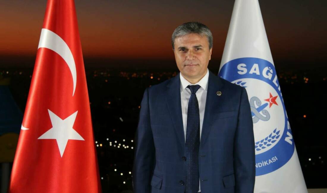 Sağlık-Sen Aksaray Şube Başkanı Rıfat Kaya, sendikanın sosyal destek faaliyetlerine