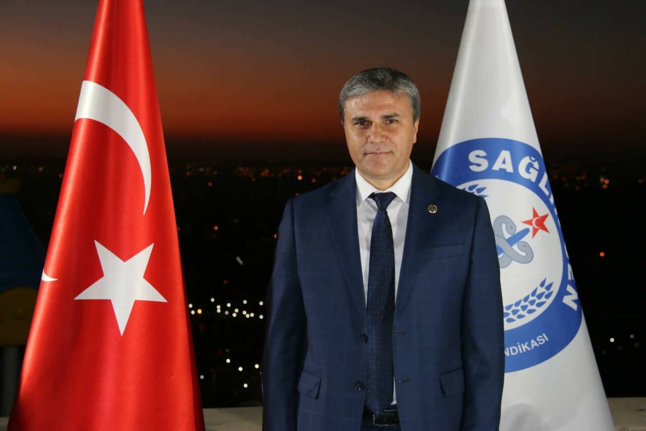 Sağlık-Sen Aksaray Şube Başkanı Rıfat Kaya, sendikanın sosyal destek faaliyetlerine