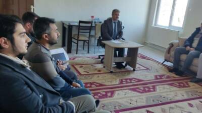 Sarıyahşi İlçe Müftülüğü, Aralık ayına ilişkin mutat toplantısını İlçe Müftü