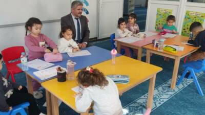 Sarıyahşi İlçe Müftü Vekilimiz Adem Bozkurt, Yahşibey Mahallesi’nde faaliyet gösteren