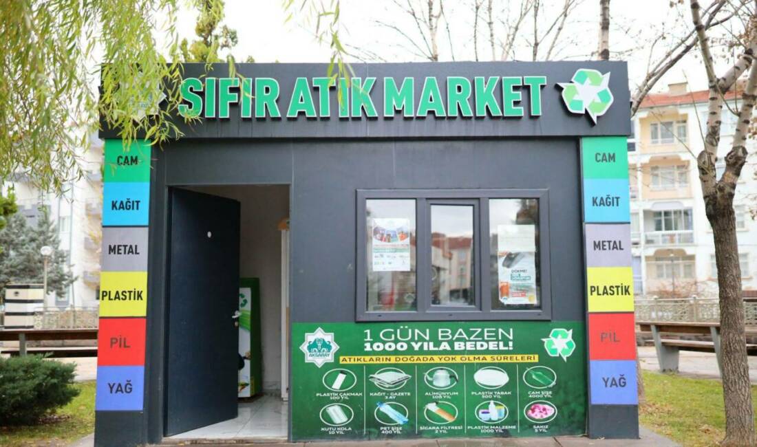 Aksaray Belediyesi, sürdürülebilir çevre politikaları kapsamında hayata geçirdiği Sıfır Atık