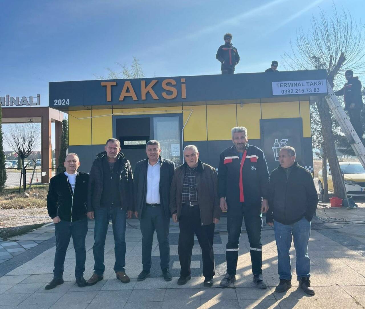 Aksaray Şoförler Odası Başkan Adayı Selim İnç, Terminal Taksi Durağı’nda