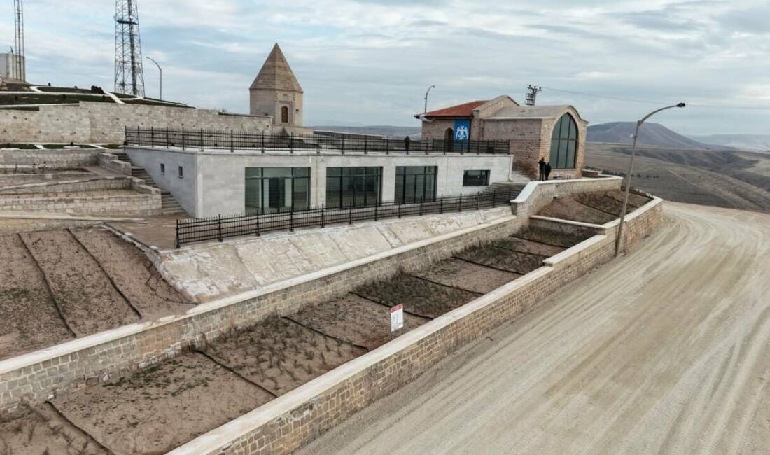 Aksaray Belediyesi restorasyonu çalışmaları kapsamında II. Kılıçarslan Köşkü ve Türbesinde