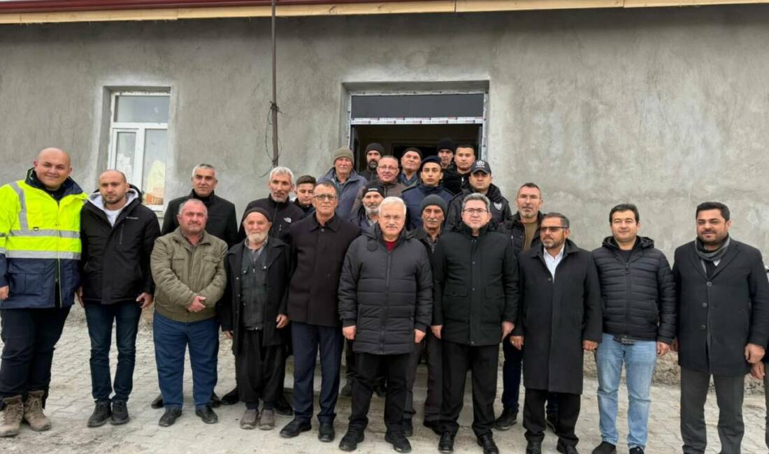 Aksaray Valisi Mehmet Ali Kumbuzoğlu başkanlığındaki heyet, Ağaçören ilçesinde bu