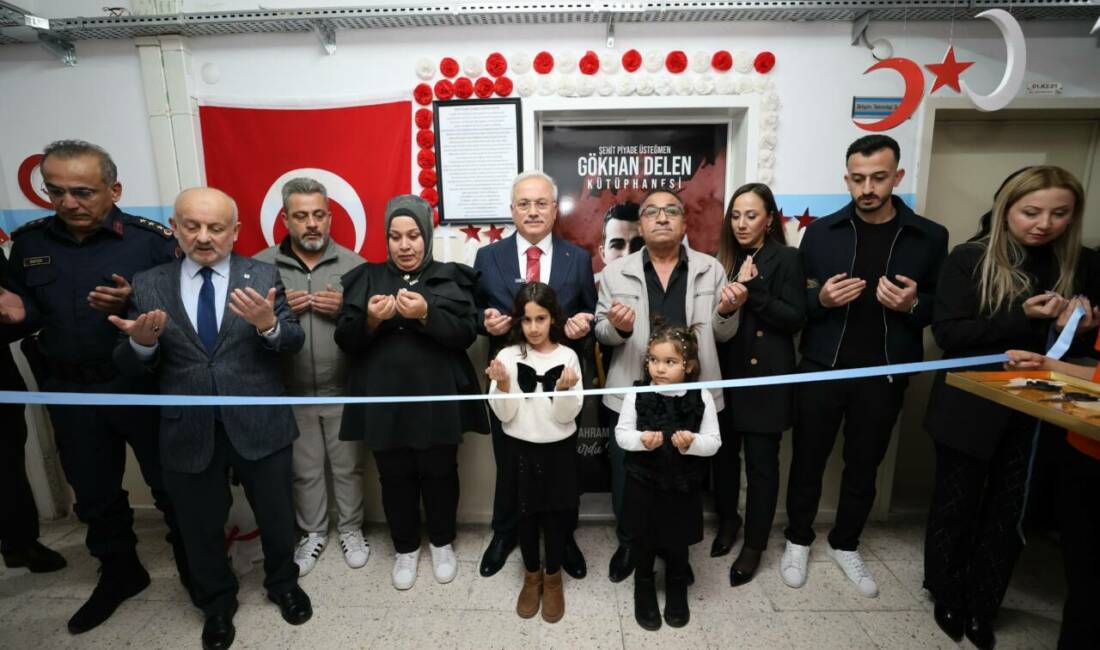Aksaray'da Şehit Üsteğmen Gökhan Delen'in adı öğrenim gördüğü Hacı