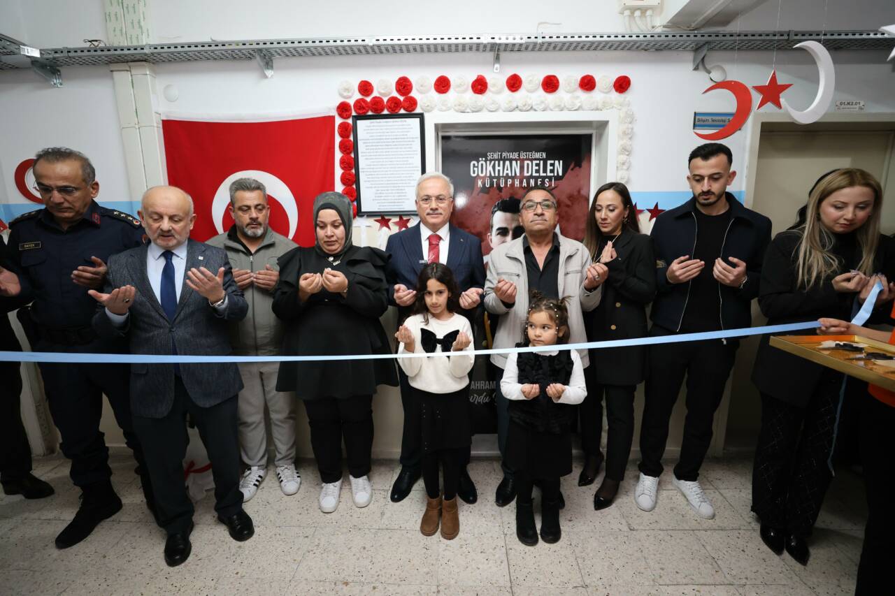 Aksaray'da Şehit Üsteğmen Gökhan Delen'in adı öğrenim gördüğü Hacı