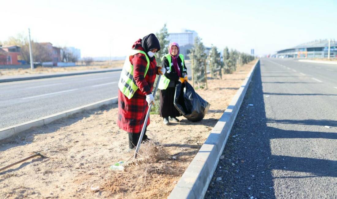 Aksaray Belediyesi, kent estetiğini güçlendirmek ve yeşil alanların kalitesini artırmak
