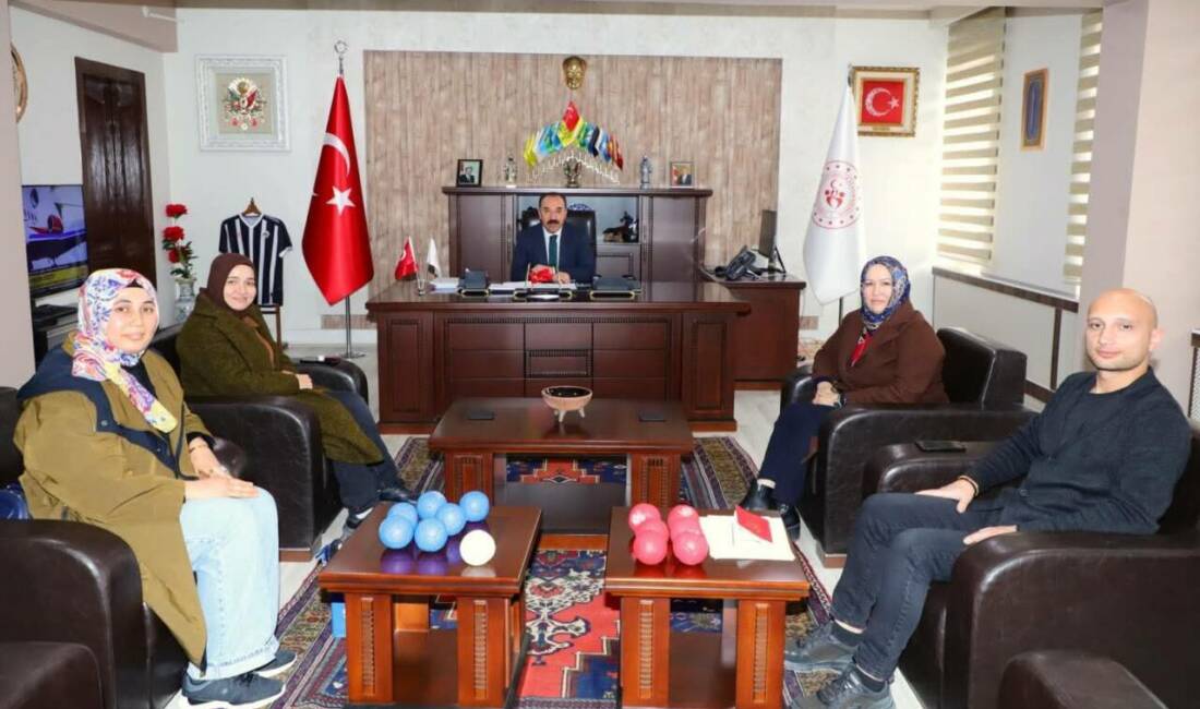  Aksaray Otizm Derneği ve Mavi Mucizeler Spor Kulübü temsilcileri, Aksaray