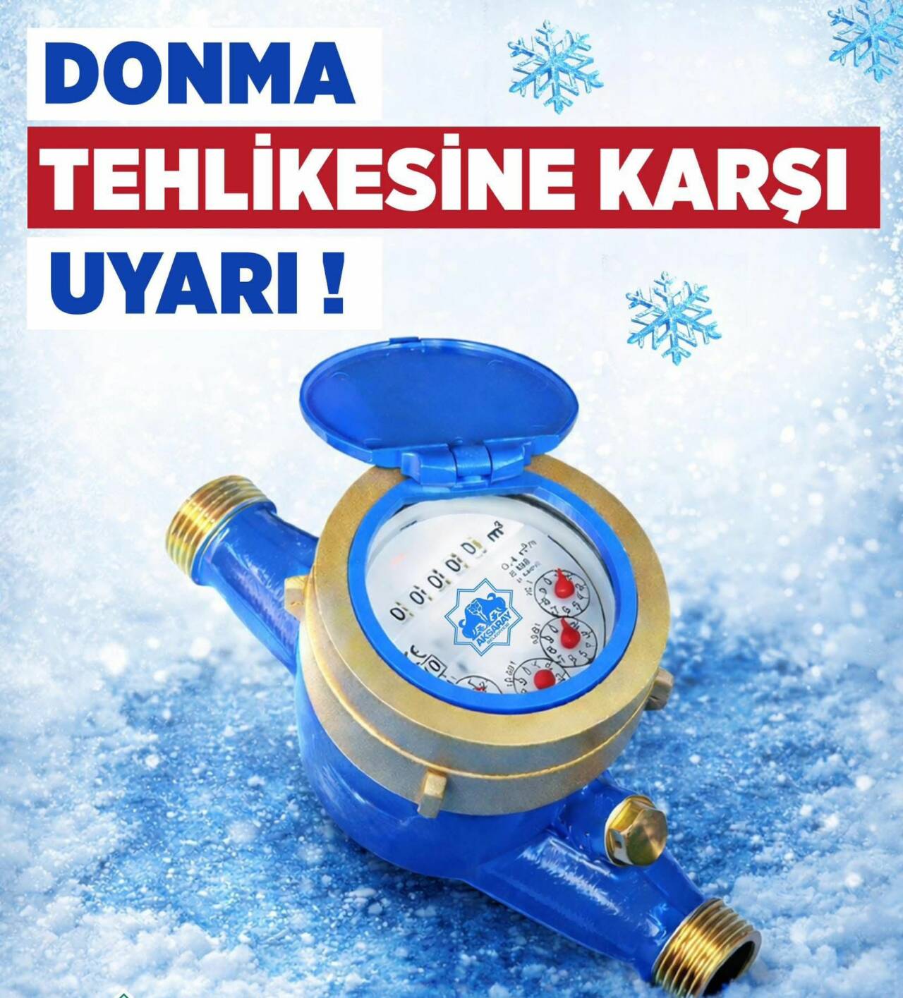 Aksaray’da gece sıcaklıkları eksi 15 dereceye kadar düşerken, Başkan Dinçer