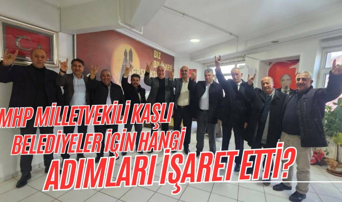MHP Aksaray Milletvekili Ramazan Kaşlı’nın belediye başkanlarıyla yaptığı toplantıda, hizmet