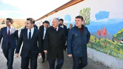 Belediye Başkanı Dr. Evren Dinçer, Vali Murat Duru ile birlikte