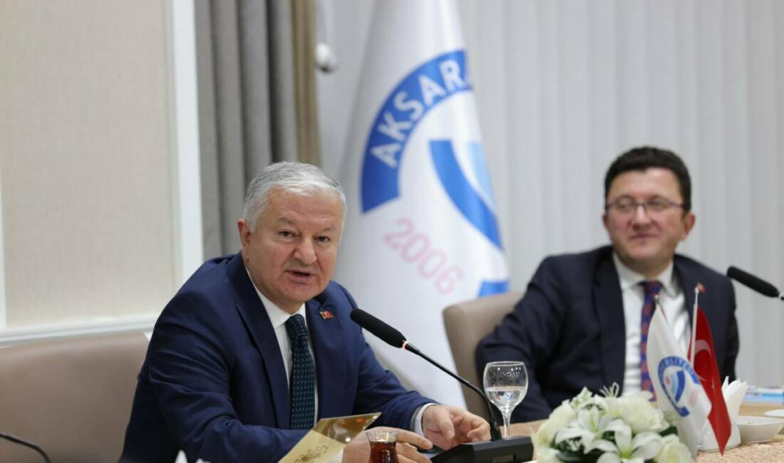 Eğitime Destek Platformu Toplantısı Aksaray Üniversitesi’nin ev sahipliğinde geniş bir