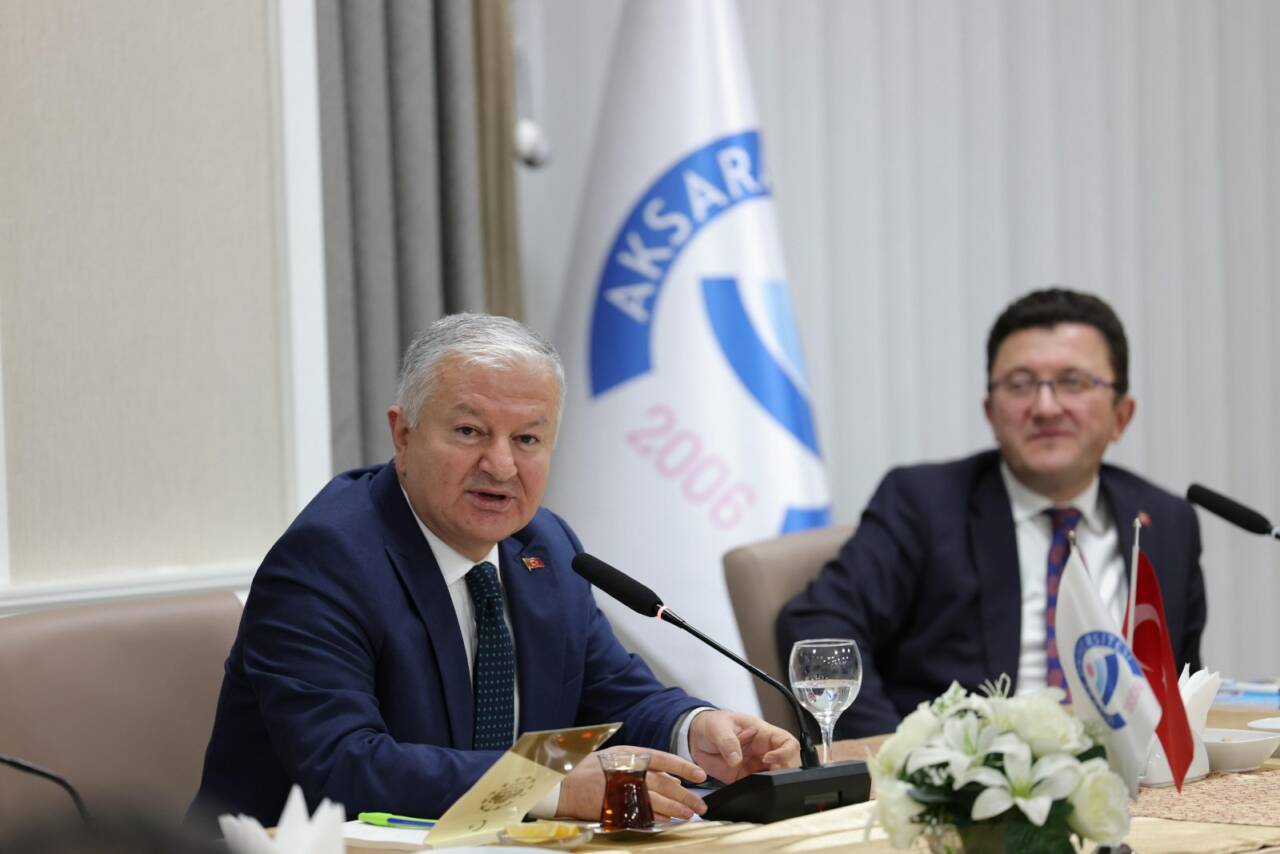 Eğitime Destek Platformu Toplantısı Aksaray Üniversitesi’nin ev sahipliğinde geniş bir