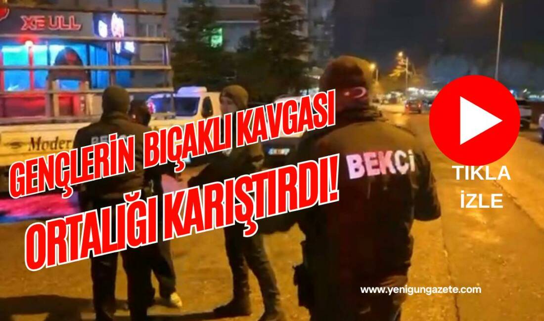 Aksaray’ın Büyük Bölcek Mahallesi Büyük Bölcek caddesindeki iki grup arasında