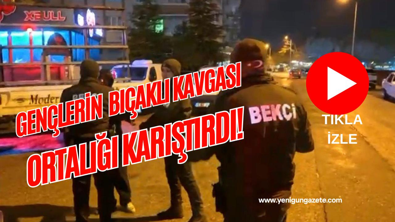 Aksaray’ın Büyük Bölcek Mahallesi Büyük Bölcek caddesindeki iki grup arasında