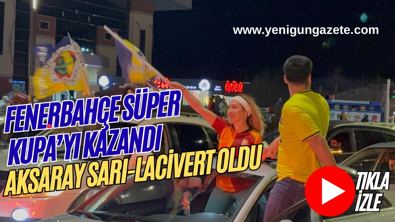 Fenerbahçe, Atatürk Olimpiyat Stadı’nda Galatasaray’ı 2-0 mağlup ederek Süper Kupa’yı