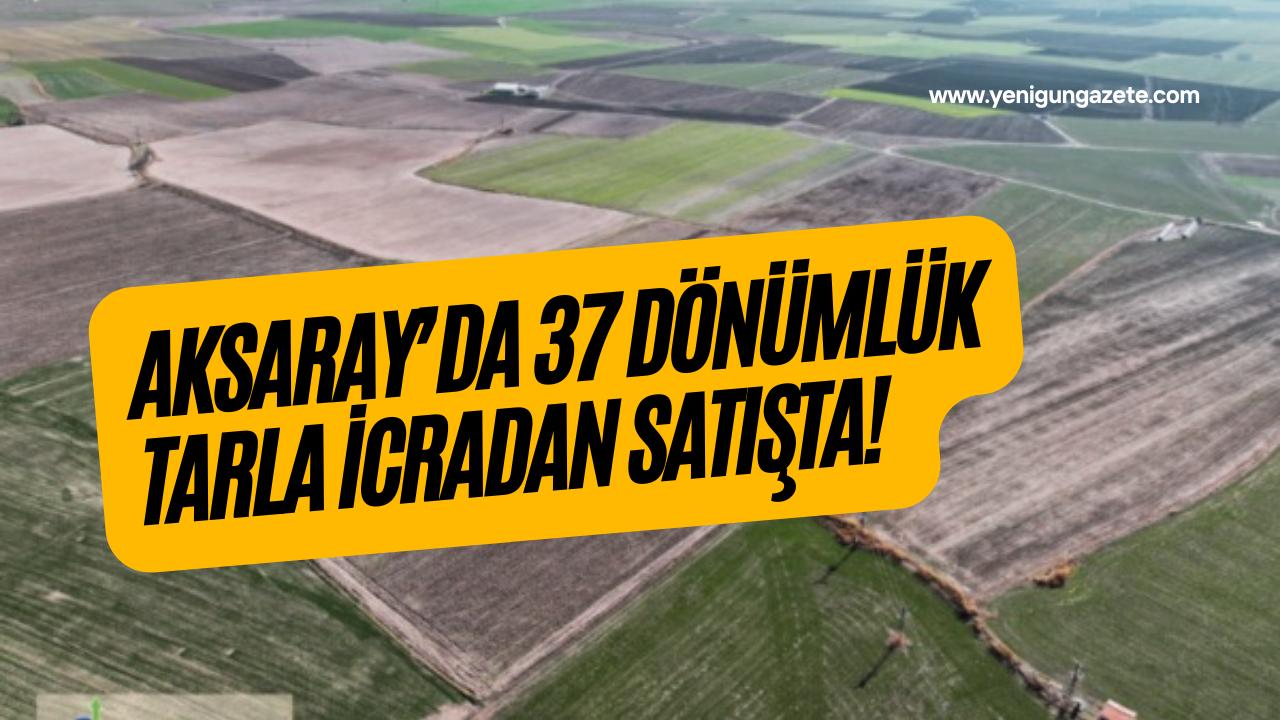 Aksaray İcra Dairesi, Yenikent Kasabasında bulunan 37 bin 300 metrekare