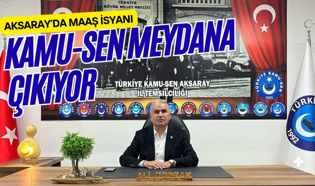 Türkiye Kamu-Sen, kamu görevlileri ve emeklilerin beklentilerini dile getirmek için