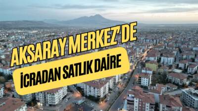 Aksaray İcra Dairesi, Merkez Ereğlikapı Mahallesi’nde bulunan 3+1 meskeni icra