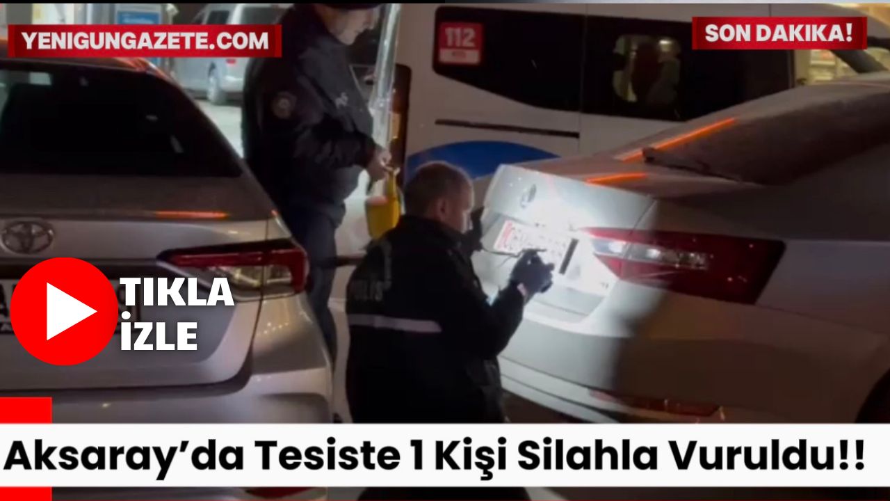 Bir tesiste çıkan kavga kanlı bitti; silahla vurulan bir kişi