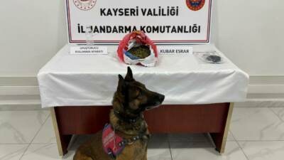 Kayseri'de jandarma ekipleri tarafından düzenlenen uyuşturucu operasyonunda 3 şüpheli gözaltına