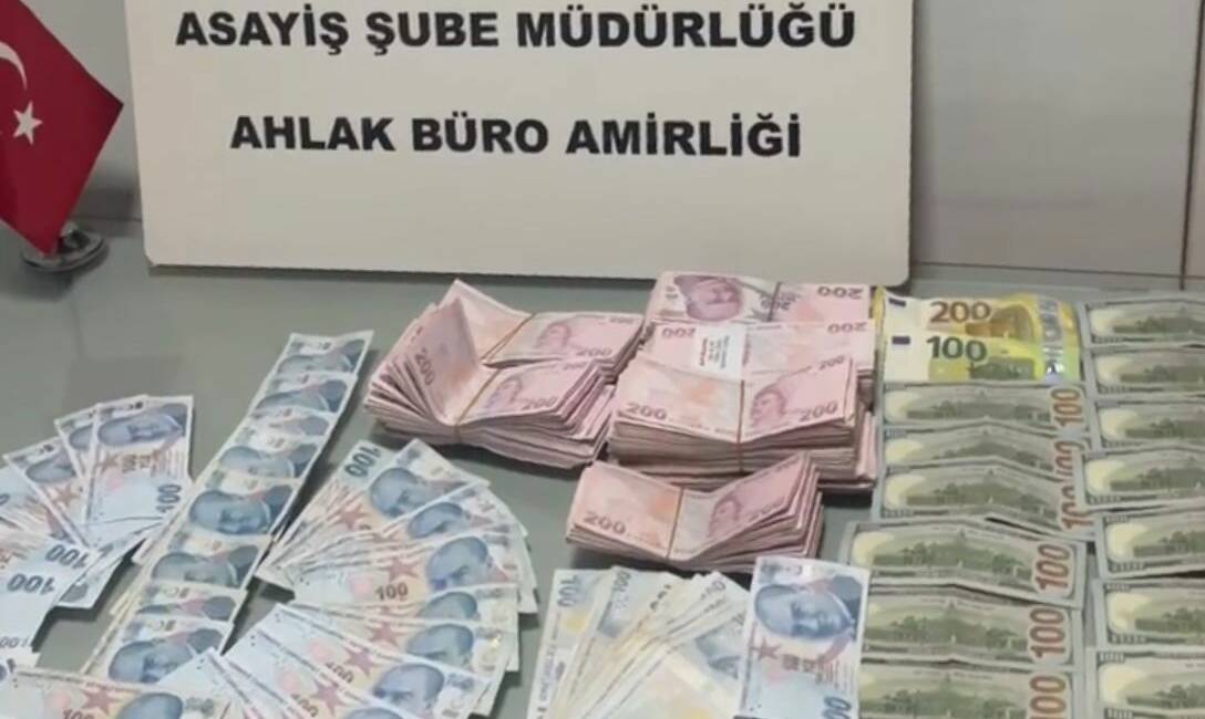 Konya'da kumar oynatıldığı tespit edilen bir iş yerine yönelik operasyonda,